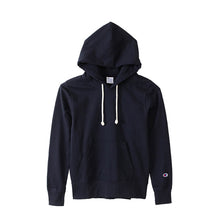 画像をギャラリービューアに読み込む, チャンピオン パーカー レディース スウェット プルオーバー 白 黒 ネイビー グレー ベージュ 裏毛 綿素材 スポーツ ルームウェア アウター トップス M・L (champion 紺色 コットン 部屋着 定番 M L) (在庫限り)