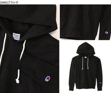 画像をギャラリービューアに読み込む, チャンピオン パーカー レディース スウェット プルオーバー 白 黒 ネイビー グレー ベージュ 裏毛 綿素材 スポーツ ルームウェア アウター トップス M・L (champion 紺色 コットン 部屋着 定番 M L) (在庫限り)