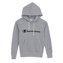 画像をギャラリービューアに読み込む, チャンピオン パーカー レディース スウェット 裏毛 プルオーバー 胸ロゴ 綿素材 M・L トップス 長袖 フード付き champion コットン 部屋着 ルームウェア 定番 M L (在庫限り)