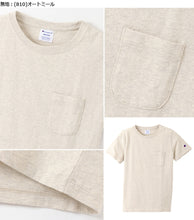 画像をギャラリービューアに読み込む, チャンピオン tシャツ レディース 半袖 ポケット 綿100% M・L (トップス コットン Tシャツ クルーネック ブランド Champion) (在庫限り)