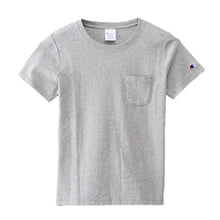 画像をギャラリービューアに読み込む, チャンピオン tシャツ レディース 半袖 ポケット 綿100% M・L (トップス コットン Tシャツ クルーネック ブランド Champion) (在庫限り)