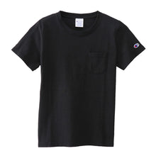 画像をギャラリービューアに読み込む, チャンピオン tシャツ レディース 半袖 ポケット 綿100% M・L (トップス コットン Tシャツ クルーネック ブランド Champion) (在庫限り)
