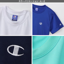 画像をギャラリービューアに読み込む, キッズ Tシャツ チャンピオン 110cm~160cm 半袖 シャツ tシャツ ジュニア 男の子 女の子 クルーネック 子供 子供服 Champion