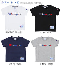 画像をギャラリービューアに読み込む, チャンピオン キッズ Tシャツ 100cm~140cm tシャツ 半袖 ロゴt 男の子 女の子 子供服 こども服 トップス 100 110 120