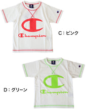 画像をギャラリービューアに読み込む, チャンピオン キッズ Tシャツ 半袖 子供服 男の子 80cm~130cm (トップス 夏 女の子 速乾 シャツ こども服) (在庫限り)
