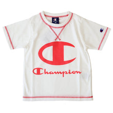 画像をギャラリービューアに読み込む, チャンピオン キッズ Tシャツ 半袖 子供服 男の子 80cm~130cm (トップス 夏 女の子 速乾 シャツ こども服) (在庫限り)