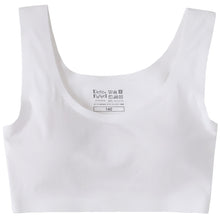 画像をギャラリービューアに読み込む, ジュニアブラ シームレス ファーストブラ 揺れない 綿 140~160cm ハーフトップ 子供 ジュニア ブラ 小学生 女の子 下着 女子 ジュニアブラジャー キッズ インナー ブラジャー 140cm 150cm 160cm