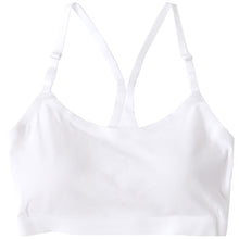 画像をギャラリービューアに読み込む, キッズ ハーフトップ ジュニア パッド付き 綿 140~160cm ジュニアブラ 子供 下着 女の子 小学生 中学生 女子 ブラジャー カップ付き 140 150 160