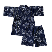 画像をギャラリービューアに読み込む, 甚平 男の子 子供 キッズ 甚兵衛 おしゃれ 接触冷感 セットアップ 涼しい じんべい  110 120 130 140 150 110cm~160cm 部屋着 男児 夏 お祭り 子供服 (在庫限り)