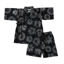 画像をギャラリービューアに読み込む, 甚平 男の子 子供 キッズ 甚兵衛 おしゃれ 接触冷感 セットアップ 涼しい じんべい  110 120 130 140 150 110cm~160cm 部屋着 男児 夏 お祭り 子供服 (在庫限り)