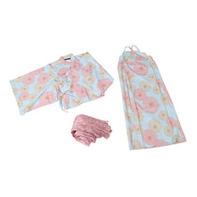 画像をギャラリービューアに読み込む, 女児 浴衣 ワンピース セット キッズ ワンピース浴衣 セパレート 女の子 子供 おしゃれ 接触冷感 セットアップ 涼しい 130 140 150 160 セパレート浴衣 子供服 お祭り 部屋着 夏 (在庫限り)