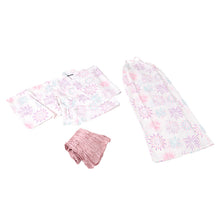 画像をギャラリービューアに読み込む, 女児 浴衣 ワンピース セット キッズ ワンピース浴衣 セパレート 女の子 子供 おしゃれ 接触冷感 セットアップ 涼しい 130 140 150 160 セパレート浴衣 子供服 お祭り 部屋着 夏 (在庫限り)