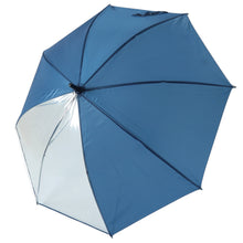 画像をギャラリービューアに読み込む, キッズ 傘 55cm 小学生 女の子 男の子 前が見える 透明 窓 イエロー 黄色 ネイビー シンプル スクール ジャンプ傘 簡単 小さい 小学校 低学年 高学年 学童 登校 通学 定番