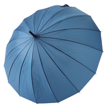 画像をギャラリービューアに読み込む, レディース 傘 16本骨 55cm 風に強い 耐風 丈夫 黄色 ネイビー 黒 シンプル 会社 通学 ジャンプ傘 骨多い 中学校 高校 登校 通勤 定番 おしゃれ 55cm 10代 20代 30代 40代 50代 60代