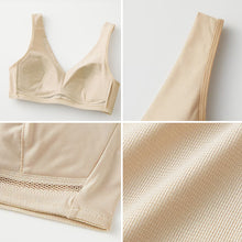 画像をギャラリービューアに読み込む, グンゼ クールマジック ノンワイヤーブラ 蒸れない 春 夏 M~LL メッシュ ムレにくい 通気性 吸汗速乾 夏用ブラジャー 楽ちん リラックス インナー 下着 締め付けない GUNZE レディース 快適 (在庫限り)