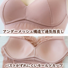 画像をギャラリービューアに読み込む, 補正 下着 レディース 女性 ストレッチ ボディシェイパー M L LL (補整 インナー ノンワイヤー 姿勢矯正 お腹押さえ 引き締め フルカップ レース メッシュ 花柄) (在庫限り)