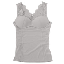 画像をギャラリービューアに読み込む, 補正 下着 レディース 女性 ストレッチ ボディシェイパー M L LL (補整 インナー ノンワイヤー 姿勢矯正 お腹押さえ 引き締め フルカップ レース メッシュ 花柄) (在庫限り)