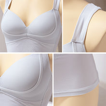 画像をギャラリービューアに読み込む, 下着 レディース バストアップ キャミソール メッシュ 通気性 M L LL 補正下着 補整 下着 姿勢 脇肉 背筋 インナー 女性 ノンワイヤー 黒 灰 薄茶 (在庫限り)