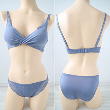 画像をギャラリービューアに読み込む, ブラジャー ショーツ セット ノンワイヤー 大きいサイズ 下着 レディース ブラショーツ 上下セット セットアップ 3L 4L 5L シンプル プチプラ かわいい 可愛い