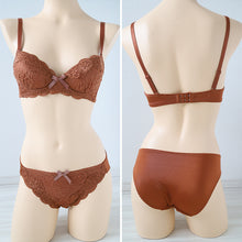 画像をギャラリービューアに読み込む, ブラジャー ショーツ セット ノンワイヤー 大きいサイズ 下着 レディース ブラショーツ 上下セット セットアップ 3L 4L 5L レース プチプラ かわいい 可愛い