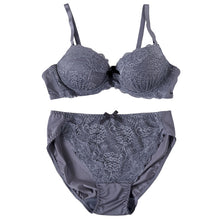 画像をギャラリービューアに読み込む, ブラジャー ショーツ セット ノンワイヤー 大きいサイズ 下着 レディース ブラショーツ 上下セット セットアップ 3L 4L 5L レース プチプラ かわいい 可愛い