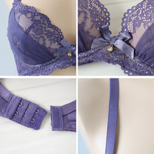 画像をギャラリービューアに読み込む, ブラジャー ショーツ セット ノンワイヤー ブラショーツ レディース 大きいサイズ 3L 4L 5L 上下セット ノンワイヤーブラ パンティ レース 可愛い かわいい 下着 インナー