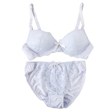画像をギャラリービューアに読み込む, ブラジャー ショーツ セット ノンワイヤー ブラショーツ レディース 大きいサイズ 3L 4L 5L 上下セット ノンワイヤーブラ パンティ レース 可愛い かわいい 下着 インナー