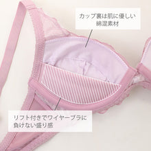 画像をギャラリービューアに読み込む, ノンワイヤーブラ 上下セット S ~ 5L ブラ レディース 下着 インナー レース かわいい ショーツ セット ワイヤレス 補整下着 痛くない 大きいサイズ 楽ちん ブラジャー