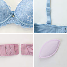 画像をギャラリービューアに読み込む, ノンワイヤーブラ 上下セット S ~ 5L ブラ レディース 下着 インナー レース かわいい ショーツ セット ワイヤレス 補整下着 痛くない 大きいサイズ 楽ちん ブラジャー