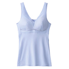画像をギャラリービューアに読み込む, グンゼ ブラキャミソール 夏 下着 レディース M~LL 肌着 春夏 カップ付き インナー 吸汗速乾 GUNZE クールマジック (在庫限り)