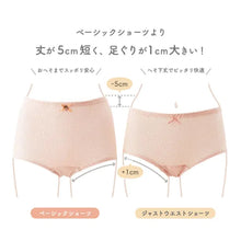 画像をギャラリービューアに読み込む, レディース ショーツ 綿 M L 伸びる しめつけない コットン 下着 肌着 インナー 女性 婦人 日本製 快適 楽ちん ストレスフリー エトワール 40代 50代 60代 70代