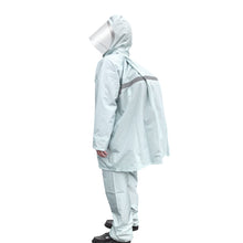 画像をギャラリービューアに読み込む, レインスーツ キッズ ジュニア 自転車 軽い レインコート 上下 通学 中学生 高校生 雨合羽 学生 SS~5L (通学用 リュック対応 合羽 カッパ 子供用 雨具 中学校) (送料無料) (取寄せ)