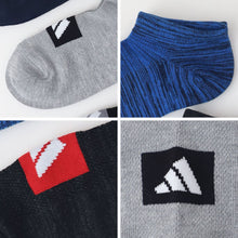 画像をギャラリービューアに読み込む, adidas 子供 スニーカーソックス 甲メッシュ 3足組 19-21cm~23-25cm アディダス キッズ ソックス 靴下 くるぶし 男の子 補強 3足組 (在庫限り)