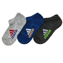 画像をギャラリービューアに読み込む, adidas 子供 スニーカーソックス 甲メッシュ 3足組 19-21cm~23-25cm アディダス キッズ ソックス 靴下 くるぶし 男の子 補強 3足組 (在庫限り)