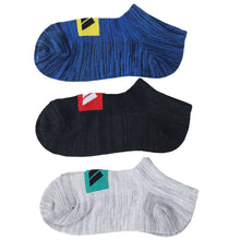 画像をギャラリービューアに読み込む, adidas 子供 スニーカーソックス 甲メッシュ 3足組 19-21cm~23-25cm アディダス キッズ ソックス 靴下 くるぶし 男の子 補強 3足組 (在庫限り)