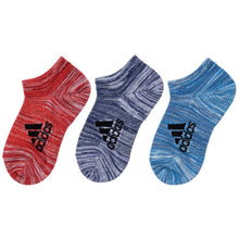 画像をギャラリービューアに読み込む, adidas 子供 靴下 メッシュ スニーカーソックス 3足組 19-21cm~23-25cm アディダス キッズ ソックス くるぶし セット 3足組 (在庫限り)
