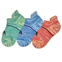 画像をギャラリービューアに読み込む, adidas 子供 靴下 メッシュ スニーカーソックス 3足組 19-21cm~23-25cm アディダス キッズ ソックス くるぶし セット 3足組 (在庫限り)