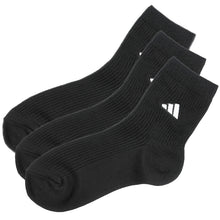 画像をギャラリービューアに読み込む, アディダス ショート ソックス ジュニア 3足組 19-21cm~23-25cm ショート丈 靴下 子供 スクールソックス 白 黒 ワンポイント 男子 通学 スポーツ 無地 リブ ワンポイントロゴ adidas