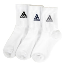 画像をギャラリービューアに読み込む, アディダス キッズ ショートソックス 子供 靴下 adidas 男の子 女の子 セット 3足組 19-21cm~23-25cm (ロークルー丈 ソックス 子ども ジュニア くつ下 まとめ買い ワンポイント 丈夫 スポーツソックス)