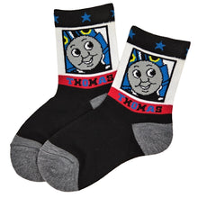 画像をギャラリービューアに読み込む, 福助 トーマス 子供クルー丈ソックス 13-19cm (きかんしゃトーマス パーシー キッズ 男の子 クルー丈) (在庫限り)