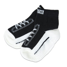 画像をギャラリービューアに読み込む, ベビーソックス 靴下 スニーカー柄 コンバース かわいい 滑り止め キッズ 9-14cm ベビー ベビー服 ソックス 男の子 女の子 可愛い おしゃれ (在庫限り)