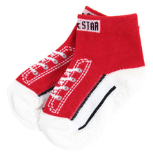 画像をギャラリービューアに読み込む, ベビーソックス 靴下 スニーカー柄 コンバース かわいい 滑り止め キッズ 9-14cm ベビー ベビー服 ソックス 男の子 女の子 可愛い おしゃれ (在庫限り)