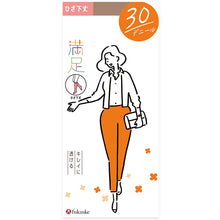 画像をギャラリービューアに読み込む, 福助 満足 ストッキング 30デニール ひざ下丈 22-25cm シアータイツ 薄手 フクスケ レディース 膝下 やわらか 肌カバー