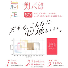画像をギャラリービューアに読み込む, 満足 美しく心地いい おおきめ 80デニールタイツ 3L-4L・5L-6L フクスケ レディース ベージュ 黒 カラータイツ 発熱タイツ 暖かい ふくすけ 大きなサイズ (在庫限り)