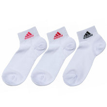 画像をギャラリービューアに読み込む, adidas ショート丈ソックス 3足組 21-23cm~23-25cm (アディダス ソックス 靴下 レディース 女 セット まとめ買い フクスケ 福助) (在庫限り)