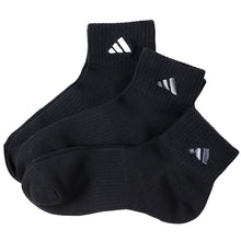 画像をギャラリービューアに読み込む, adidas レディース ショート丈 ソックス 3足組 23-25cm アディダス ソックス 靴下 女 セット まとめ買い フクスケ 福助
