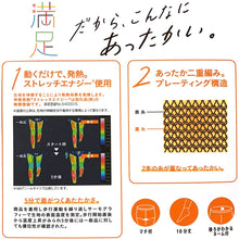 画像をギャラリービューアに読み込む, 福助 満足 160デニール 2重構造 発熱加工 スパッツ M-L・L-LL (フクスケ レディース 黒 暖かい ふくすけ) (在庫限り)