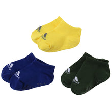 画像をギャラリービューアに読み込む, ベビーソックス 靴下 3足セット アディダス かわいい 滑り止め adidas 3足組 9-14cm (ベビー ベビー服 ソックス 男の子 女の子 プチ丈 可愛い おしゃれ) (在庫限り)