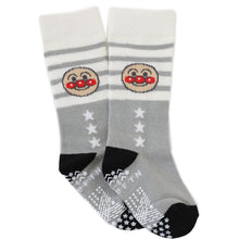 画像をギャラリービューアに読み込む, アンパンマン ベビー ハイソックス 靴下 すべり止め付き 9-14cm 男の子 女の子 キッズ ソックス 子供 あんぱんまん ドキンちゃん 福助 (在庫限り)