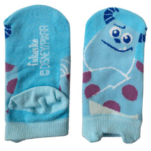 画像をギャラリービューアに読み込む, ディズニー キッズ ソックス 靴下 13-19cm (子供 子ども スニーカーソックス くつ下 Disney トイストーリー プーさん モンスターズインク チップとデール カーズ スティッチ 福助) (在庫限り)